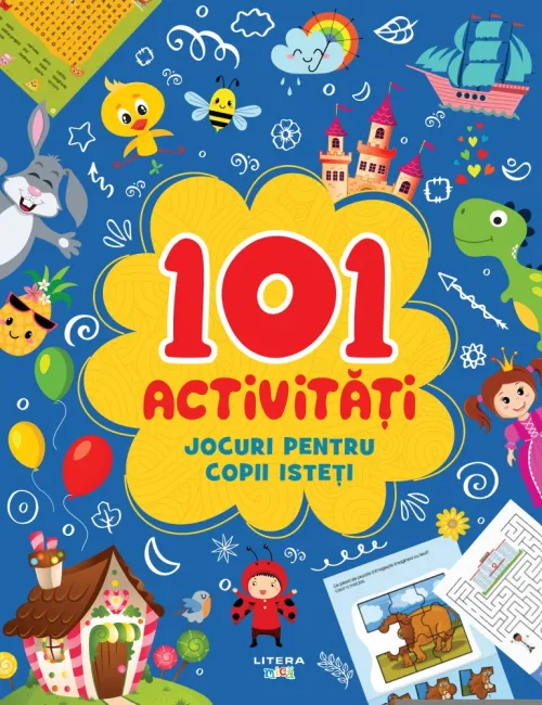 101 activitati. Jocuri pentru copii isteti - 14.29 Lei