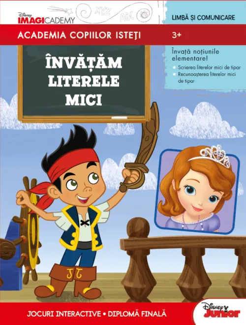 Academia copiilor isteti. Invatam literele mici - 29.99 Lei