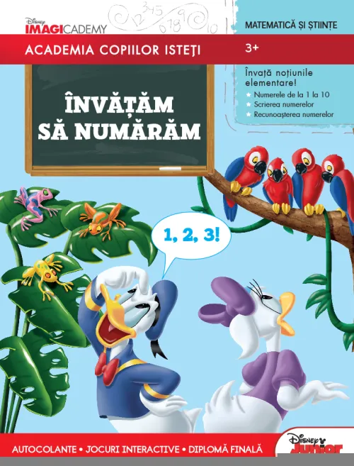 Academia copiilor isteti. Invatam sa numaram - 29,99 Lei