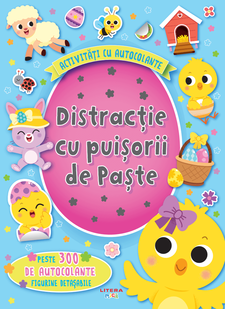 Activitati cu autocolante. Distractie cu puisorii de Paste - 15.99 Lei
