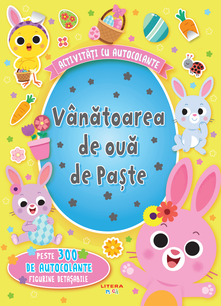 Activitati cu autocolante. Vanatoarea de oua de Paste - 15.99 Lei