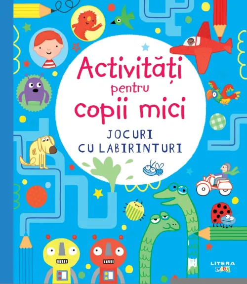 Activitati pentru copii mici. Jocuri cu labirinturi - 24.99 Lei