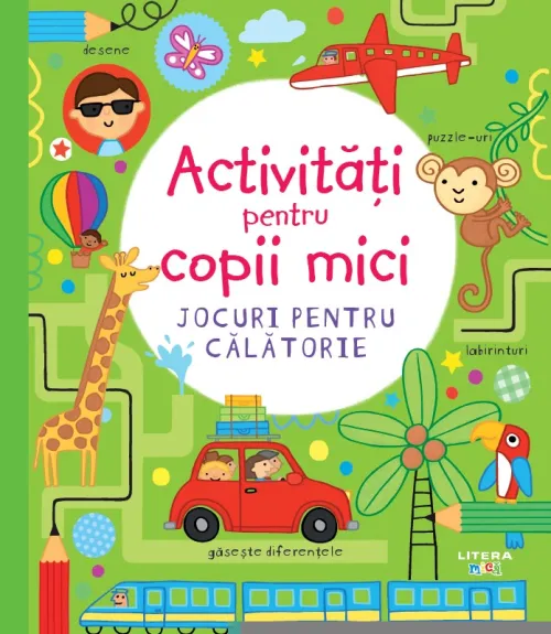 Activitati pentru copii mici. Jocuri pentru calatorie - 24.99 Lei