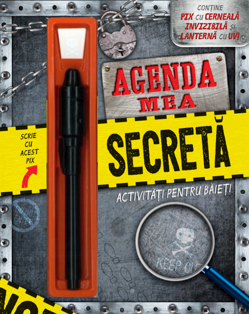 Agenda mea secreta. Activitati pentru baieti - 38.49 Lei