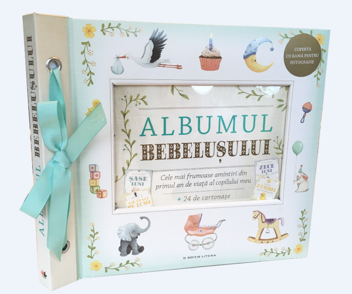 Albumul bebelusului. Cele mai frumoase amintiri din primul an de viata al copilului meu - 33.75 Lei