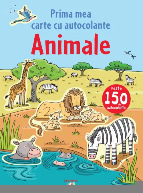 Animale. Prima mea carte cu autocolante - 29.99 Lei