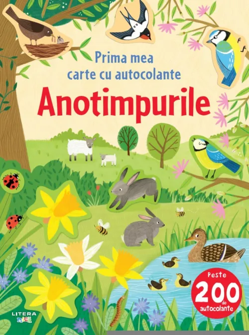 Anotimpurile. Prima mea carte cu autocolante - 29.99 Lei