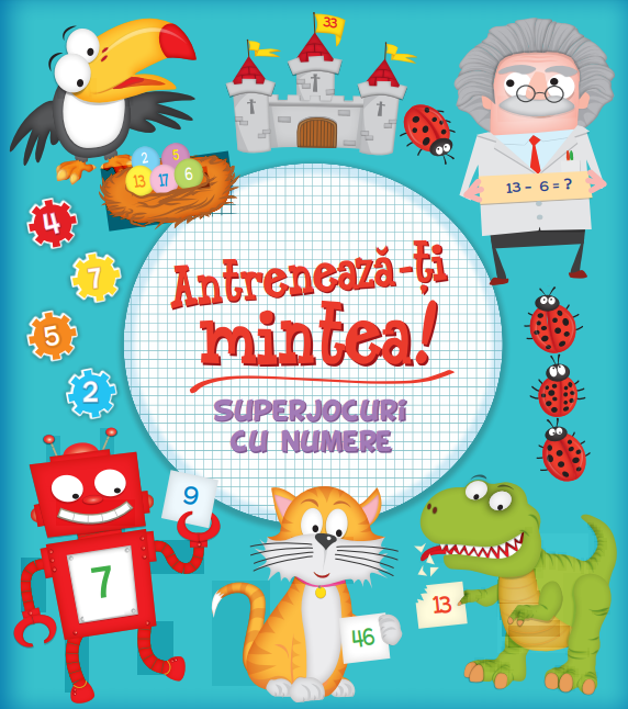 Antreneaza-ti mintea! Superjocuri cu numere - 34.99 Lei