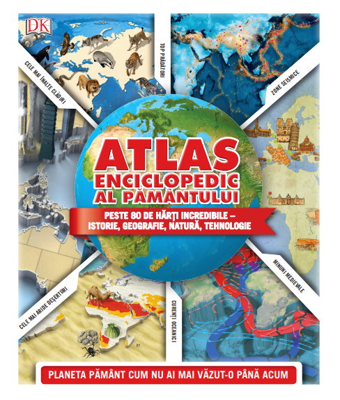 Atlas enciclopedic al Pamantului - 159.99 Lei