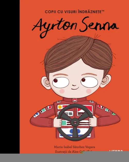 Ayrton Senna. Volumul 47. Copii cu visuri indraznete - 29,99 Lei