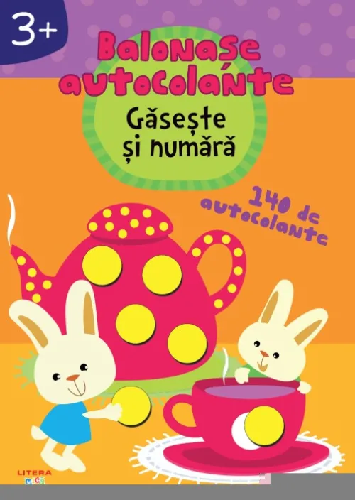 Balonase autocolante. Gaseste si numara (3 +) - 9.51 Lei