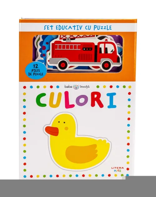 Bebe invata. Culori. Set educativ cu puzzle - 21.00 Lei