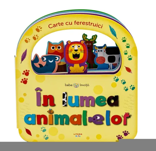 Bebe invata. In lumea animalelor. Carte cu ferestruici - 49,99 Lei