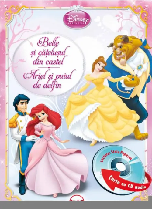 Belle si catelusul din castel. Ariel si puiul de delfin - 15.99 Lei