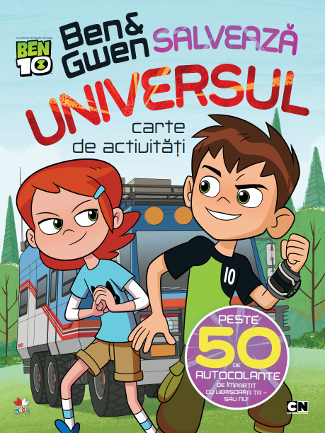 Ben 10. Ben & Gwen salveaza universul. Carte de activitati - 59.99 Lei