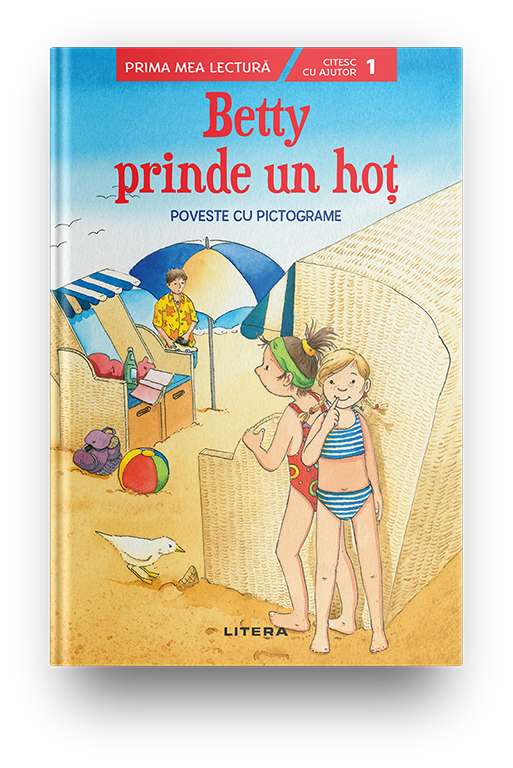 Betty prinde un hot. Poveste cu pictograme (Nivelul 1) - 14.99 Lei