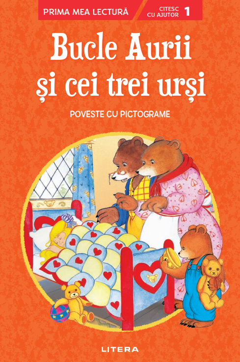 Bucle Aurii si cei trei ursi. Poveste cu pictograme. Citesc cu ajutor (Nivelul 1) - 24.99 Lei