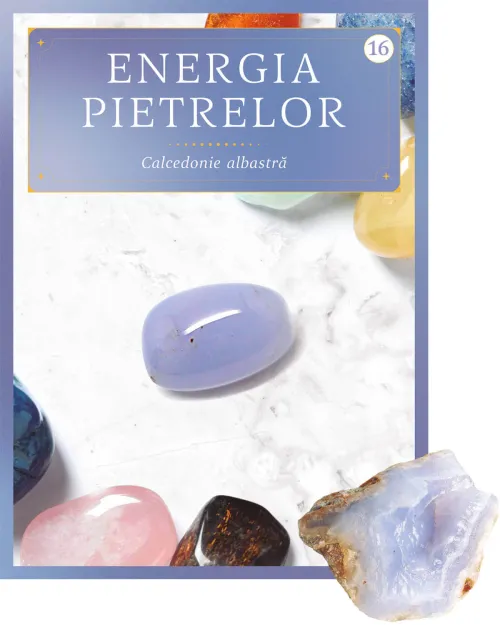 Calcedonie albastra. Volumul 16. Energia pietrelor - 39.99 Lei
