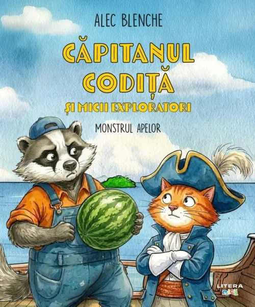 Capitanul Codita si micii exploratori. Monstrul apelor (transport gratuit) - 41.24 Lei