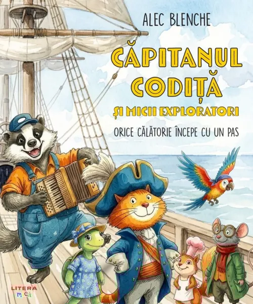 Capitanul Codita si micii exploratori. Orice calatorie incepe cu un pas (transport gratuit) - 41.24 Lei