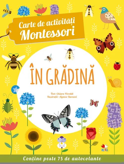 Carte de activitati Montessori. In gradina - 44.99 Lei