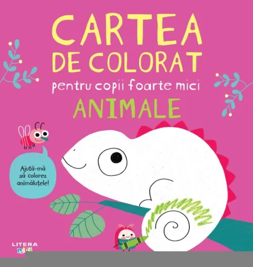 Cartea de colorat pentru copii foarte mici. Animale - 14.00 Lei