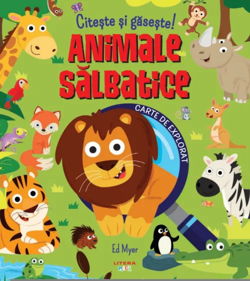 Citeste si gaseste! Animale salbatice - 34.99 Lei