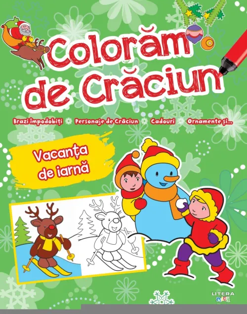 Coloram de Craciun. Vacanta de iarna - 9,99 Lei
