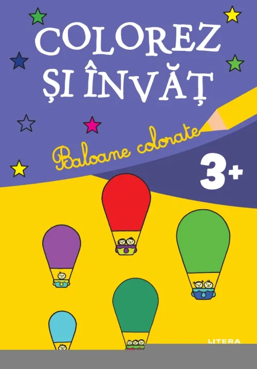Colorez si invat. Baloane colorate (3 +) - 4.50 Lei