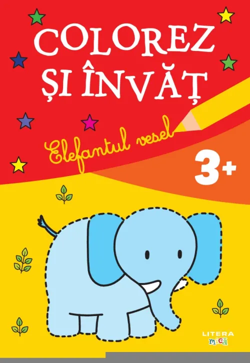 Colorez si invat. Elefantul vesel (3 +) - 9.99 Lei
