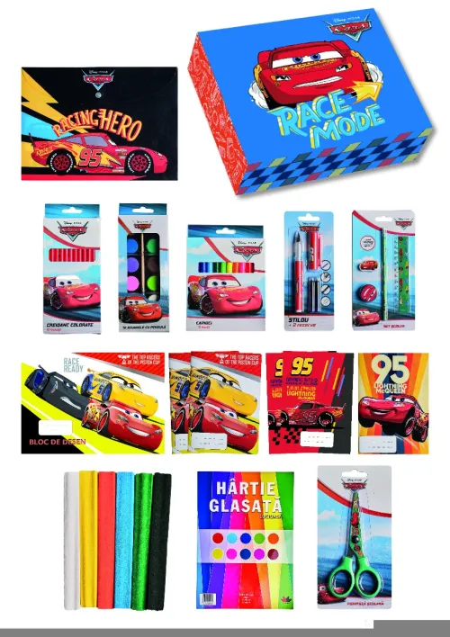 Cutia scolarului clasele 0-1 Cars - 179.90 Lei