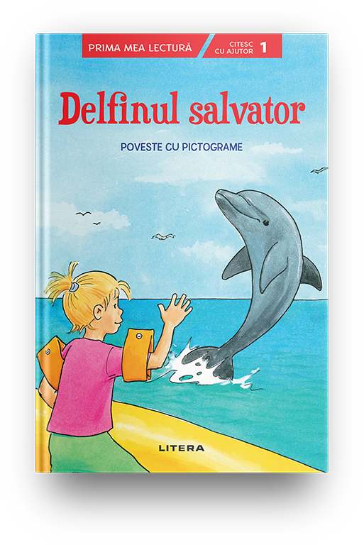 Delfinul salvator. Poveste cu pictograme (Nivelul 1) - 14.99 Lei