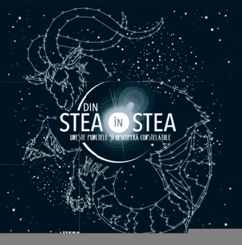 Din stea in stea. Uneste punctele si descopera constelatiile - 44.99 Lei