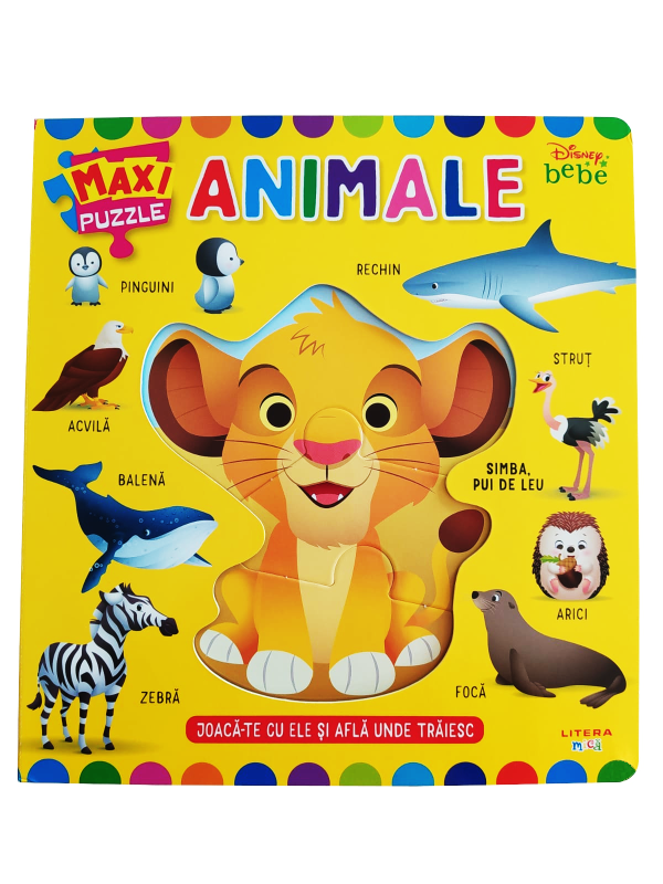 Disney bebe. Animale. Maxi puzzle - 40.00 Lei