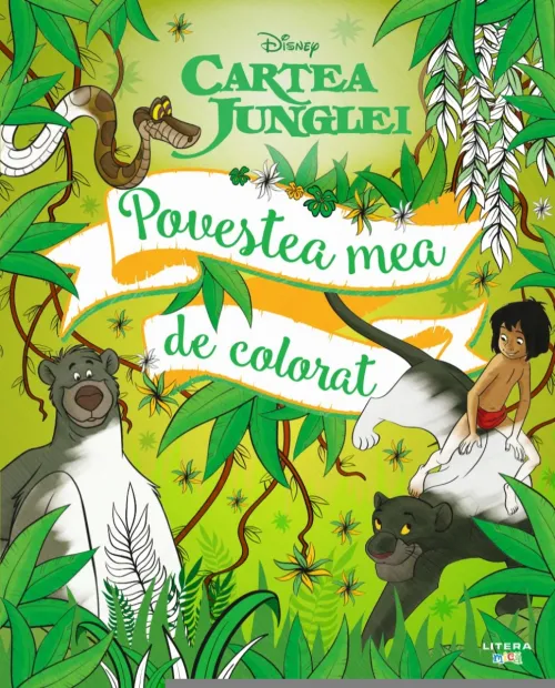 Disney. Cartea Junglei. Povestea mea de colorat - 12.99 Lei
