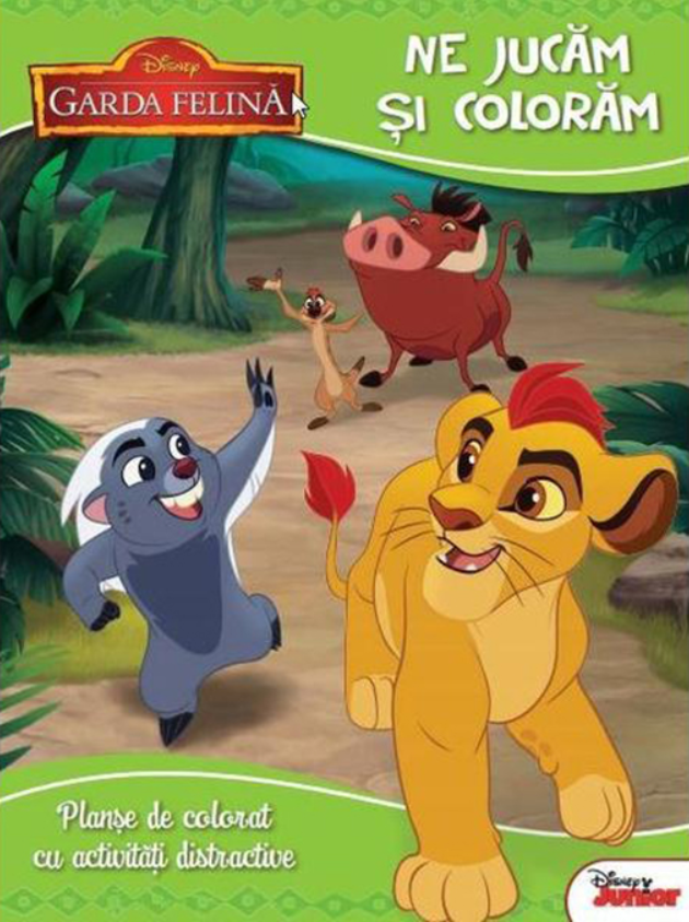 Disney. Garda felina. Ne jucam si coloram - 11.19 Lei