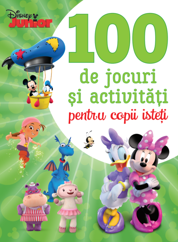 Disney Junior. 100 de jocuri si activitati pentru copii isteti - 19.99 Lei