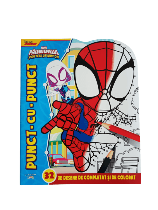 Disney Junior. Marvel. Paienjenelul si prietenii lui uimitori. Punct-cu-punct - 10.99 Lei
