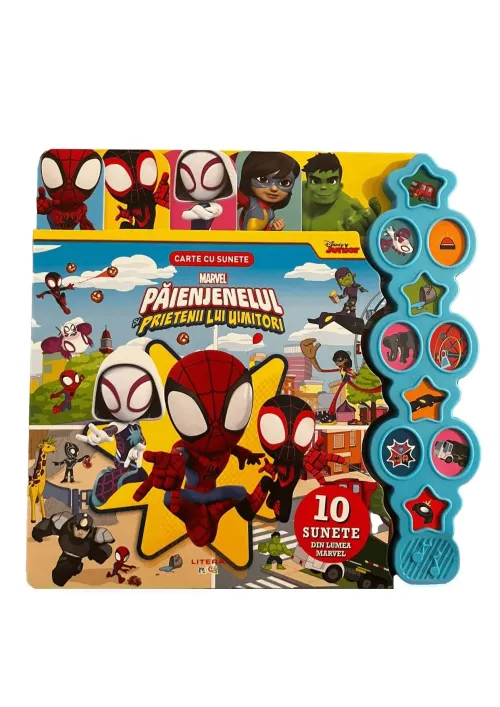 Disney. Marvel. Paienjenelul si prietenii lui uimitori. Carte cu sunete - 74.99 Lei