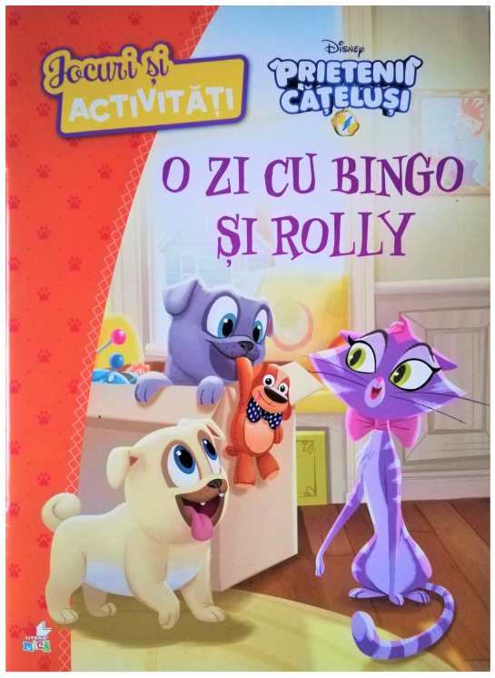 Disney. Prietenii Catelusi. Jocuri si activitati. O zi cu Bingo si Rolly - 24.99 Lei