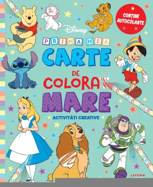 Disney. Prima mea carte de colorat mare - 44.99 Lei