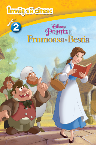 Disney printese. Frumoasa si Bestia - Invat sa citesc (nivelul 2) - 24.99 Lei