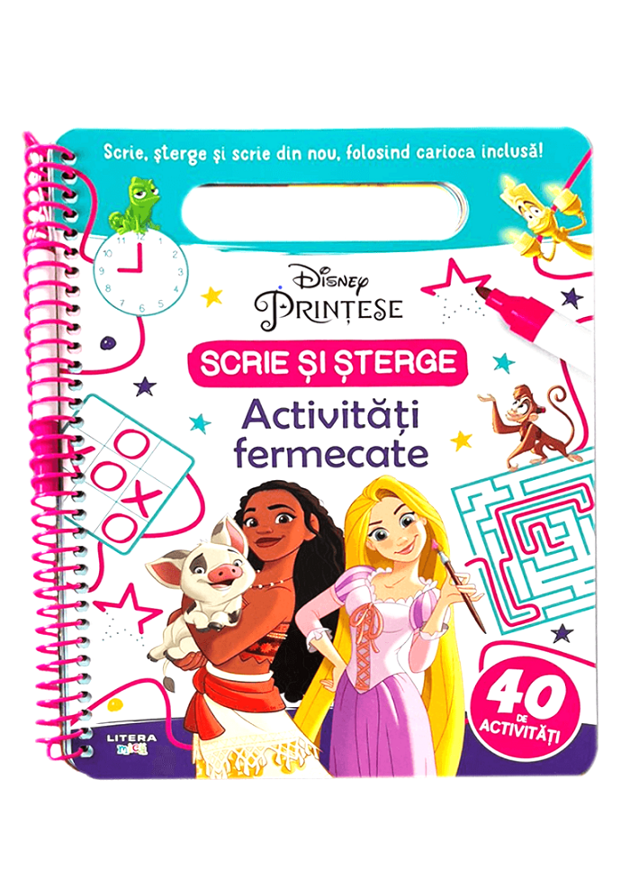 Disney. Printese. Scrie si sterge. Activitati fermecate - 32,99 Lei