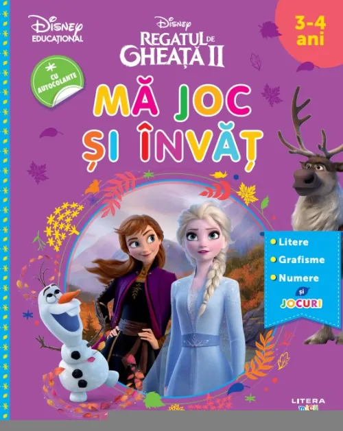 Disney. Regatul de gheata II. Ma joc si invat - 13.99 Lei