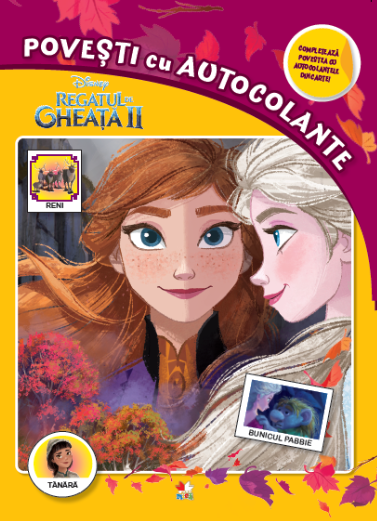 Disney. Regatul de gheata II. Povesti cu autocolante - 16.00 Lei
