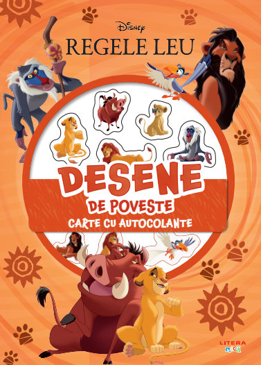 Disney. Regele leu. Desene de poveste. Carte cu autocolante - 10.50 Lei