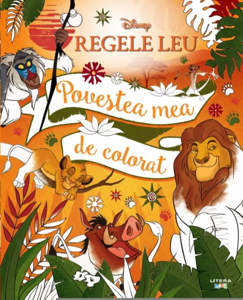 Disney. Regele Leu. Povestea mea de colorat - 17.49 Lei
