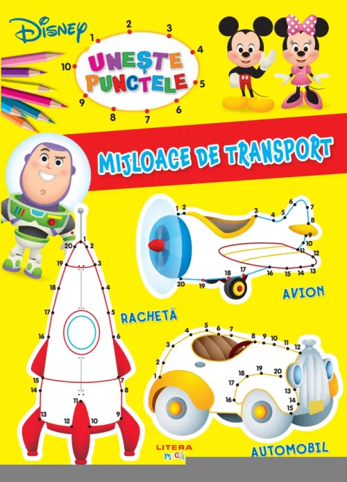 Disney. Uneste punctele. Mijloace de transport - 8,55 Lei