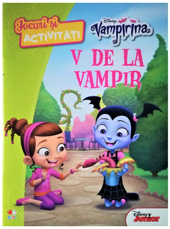 Disney. Vampirina. Jocuri si activitati. V de la vampir. - 19,99 Lei