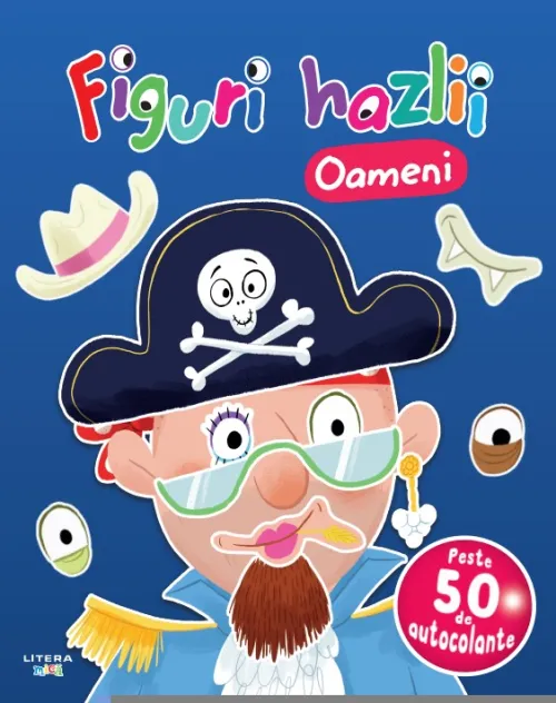 Figuri hazlii. Oameni. Peste 50 de autocolante - 8.00 Lei